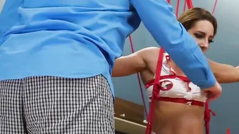 Booty hooked BONDAGE sub