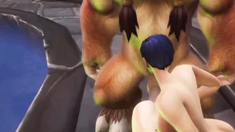 Minotaur ruined her butt