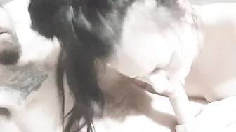 blowing my mans penis