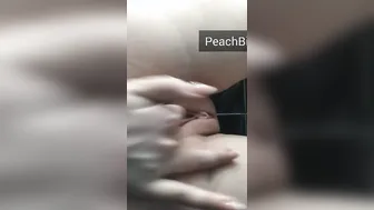 PeachBitch: Little Step Sister Masturbates On Camera For Me