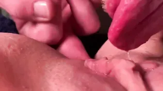 Anal Fingered and Clitoris Licking to Multiple Orgasms Close up 4K