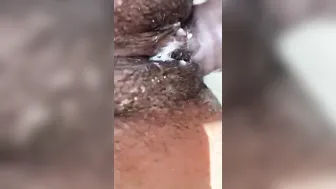 Slimethickdeneisha getting bang inside missionary style and creams a lot 