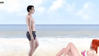 Adventures Of Willy D: Fiance Cheats Her Hubby With Their Neighbors On The Beach-Ep28