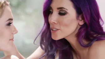 MOMMYSGIRL Cutie Stepmom Offers Her Huge Hooters To Her New Step-Daughter Kenna James To Bond
