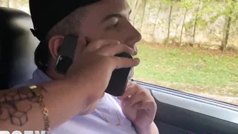 UberSex into Bucaramanga - Natalia Medina inside her first service - Fellatio and sex inside the vehicle