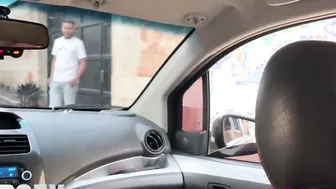 UberSex into Bucaramanga - Natalia Medina inside her first service - Fellatio and sex inside the vehicle