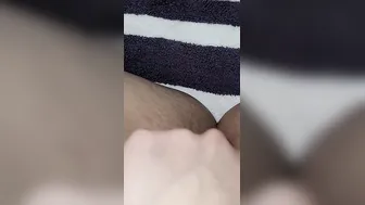Bored fiance shows vagina for fun