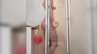 BEAUTY  EROTIC Vibrator Ride into the Shower 