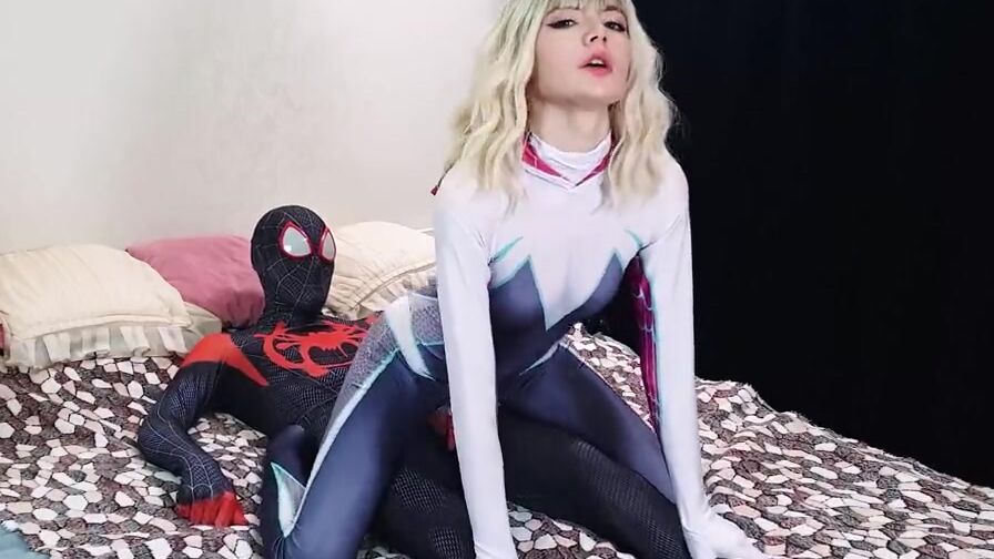 Bombshell Spider-Man Multiverse: Miles Morales passionately plowed Gwen  Stacy and 4kPorn.XXX