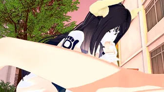 SUCCUBUS STRETCHED HER LEGS : 3D Anime