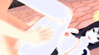 SUCCUBUS STRETCHED HER LEGS : 3D Anime
