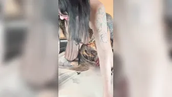 Goddess Jewish Cougar getting roughly plowed with big cummed from bearded inked cheating Swedish hunknk