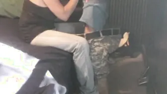 KYNew Sucks and Jacks Cum on Her Chest