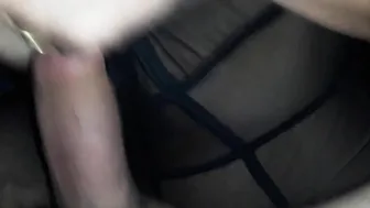 Bombshell MILF loves sucking off my huge penis