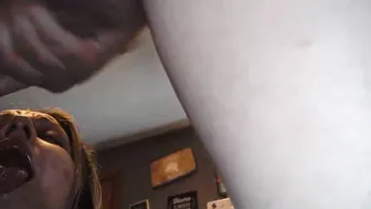 gagging deep throat