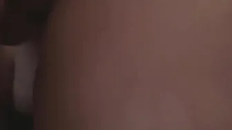 Stepbrother caught his sister jerking off and banged her inside her mouth and cunt