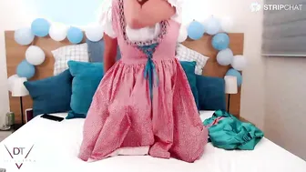 A German Pornstar Filthy Tina Plays with her Cunt