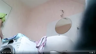 Goddess Boobs and Butt inside the Wc