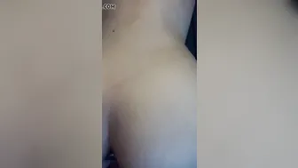 Adorable Teens doggy banged analplug