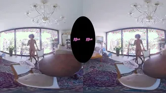 18VR Having Fun Chase And Fucked With African Sexy Luna Corazon