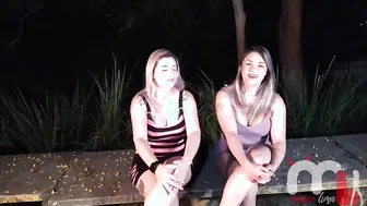 I went to the square at night and pounded all