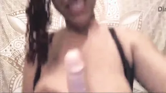 Submissive dirty cougar with big areolas