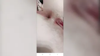 CAMING and CUMING with a FREAKY SOAK CUNT WITH MOUTH on Whatsapp
