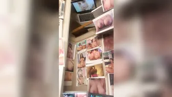 Gooning and Squirting to Long Titted