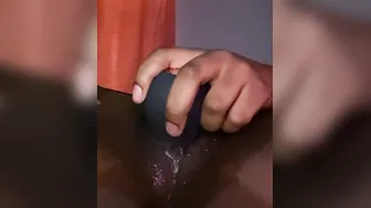19 yo quickly plays with her self before parents come home