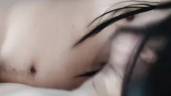 oriental Gf Blows My Cock and Cum Inside Her Mouth