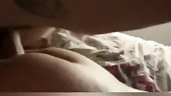 Wifey begging us for double twat she loves it