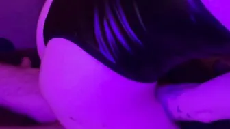 huge butt bimbos fucks me rough and swallows my cum showing it first