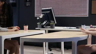 Sensual Lesbians Fucked Their Professor Into Detention