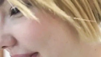 Pigtailed Bombshell May Doesnt Care What her Father Will Say