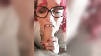 School cunt with mouth deeply and anal doggy