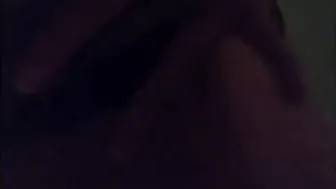 I caress my tight and leaking cunt with my hand