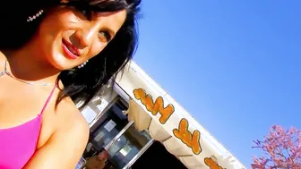 Beach FFMM Foursome Group Sex with 2 beauty Hispanic College Girls
