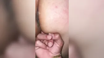 Reclaimed babe bbw wifey after she was creampied by bull