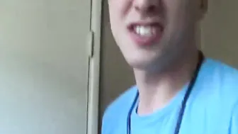 Penis tugging teens hoe takes cock into her cunt