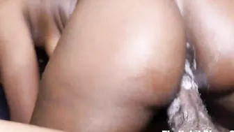 all natural kokohontas loves king gutta BBC deep into her guts