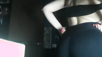 Pin up with my vagina all dripping masturbating