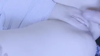 Close up snatch screwed ended jizzed