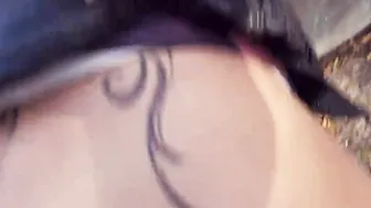Older dark haired german Old Lady pick up for a POV