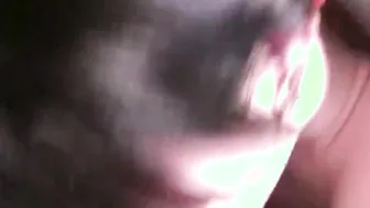 Big Boobed dark hair college girl craving for his warm cum