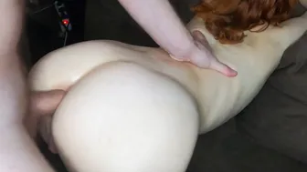 Butt Butt Red Haired Nympho Loves ANAL Pounding 4k