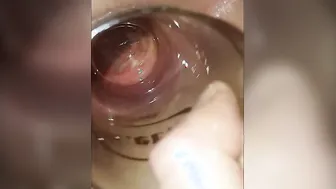 glass into booty