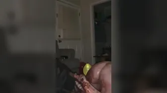 SugaryDiosa got Chocolate syrup Slurped off of her toes and Butt