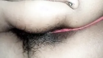 Spanking Bushy asshole ASMR