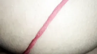 Spanking Bushy asshole ASMR
