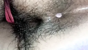 Spanking Bushy asshole ASMR